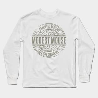 Modest Mouse Vintage Ornament Long Sleeve T-Shirt